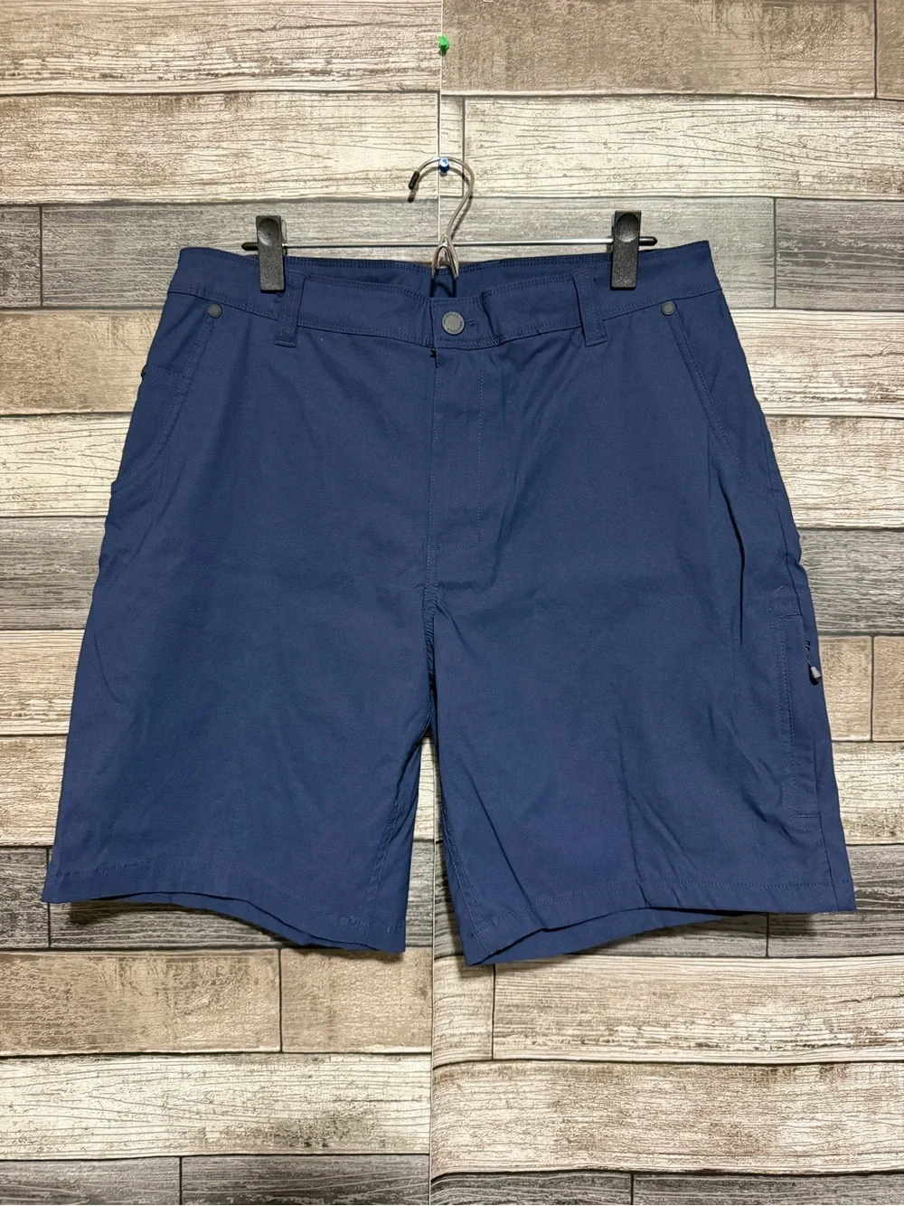 Merrell Cargo Hiking Shorts Men’s 34 Navy Blue (Inseam 9.5) Stretch Tech